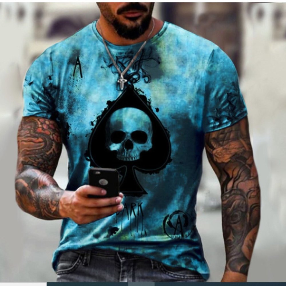 Men's Fashionable Printed T-shirts